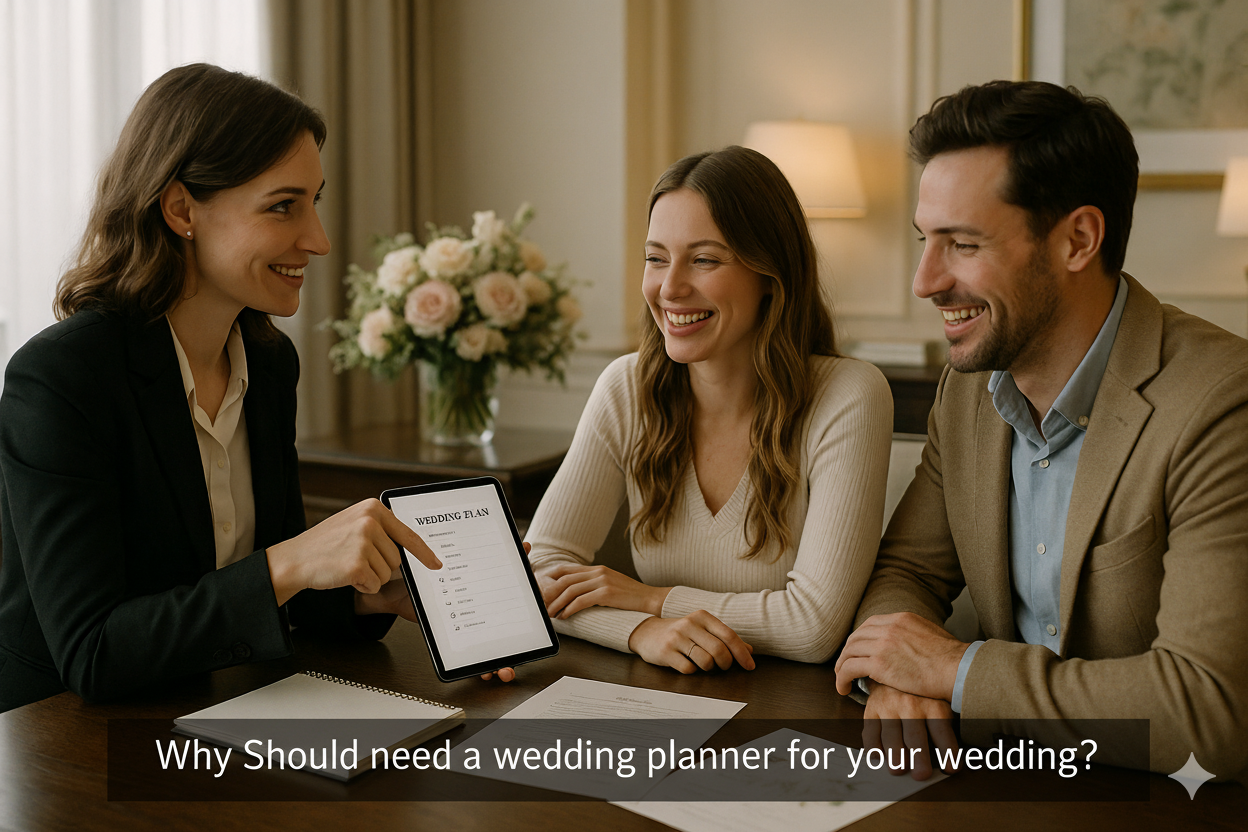 Why Should need a wedding planner for your wedding?